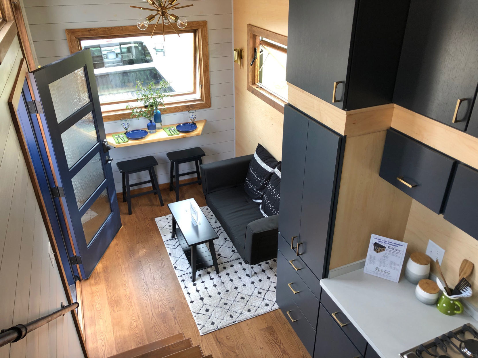 Tiny house living room